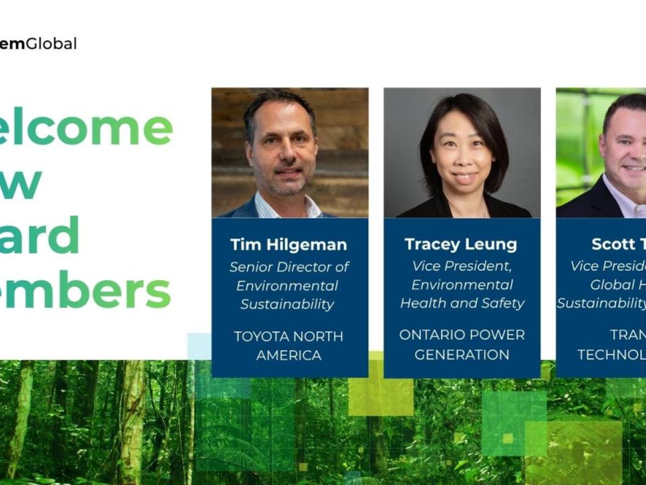 Tandem Global Announces New Board Members and Honors Outgoing Directors