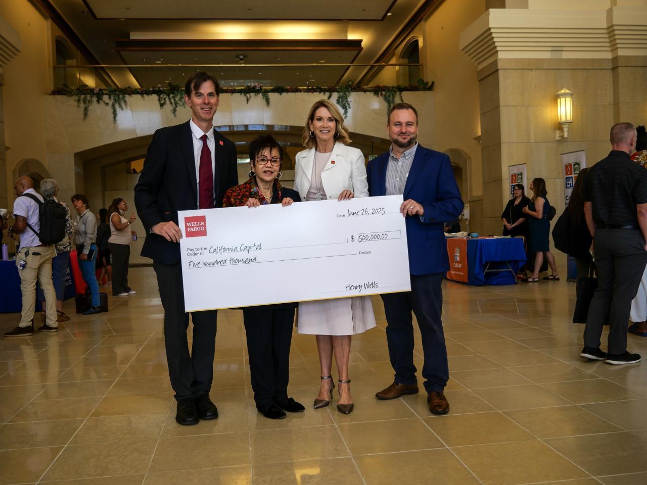 California Capital Financial Development Corporation (FDC), with philanthropic support from Wells Fargo, launches the California Capital Flex Loan Fund. 