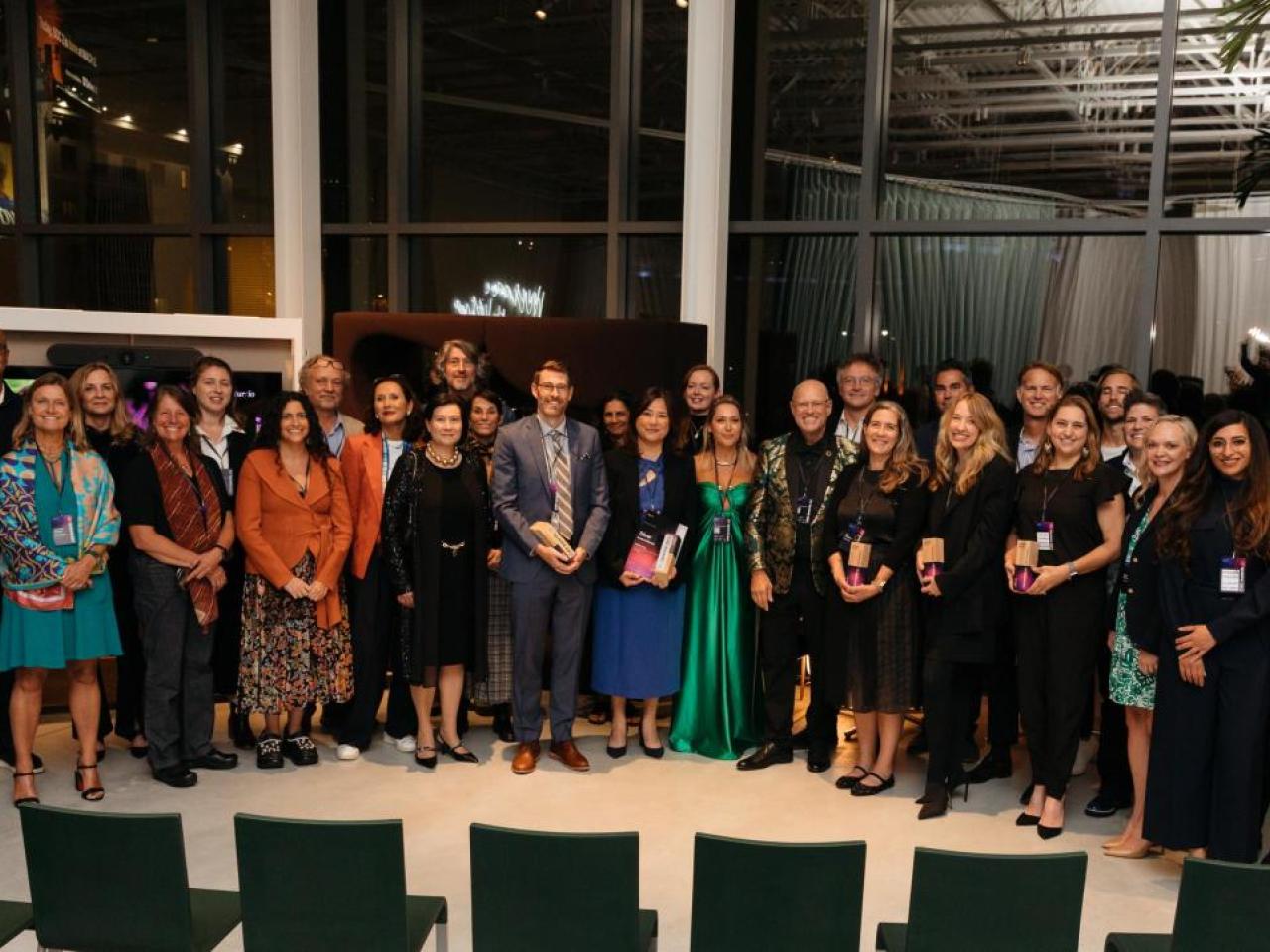 CSO Awards – Group Photo with winners, 20 nominees and jury members