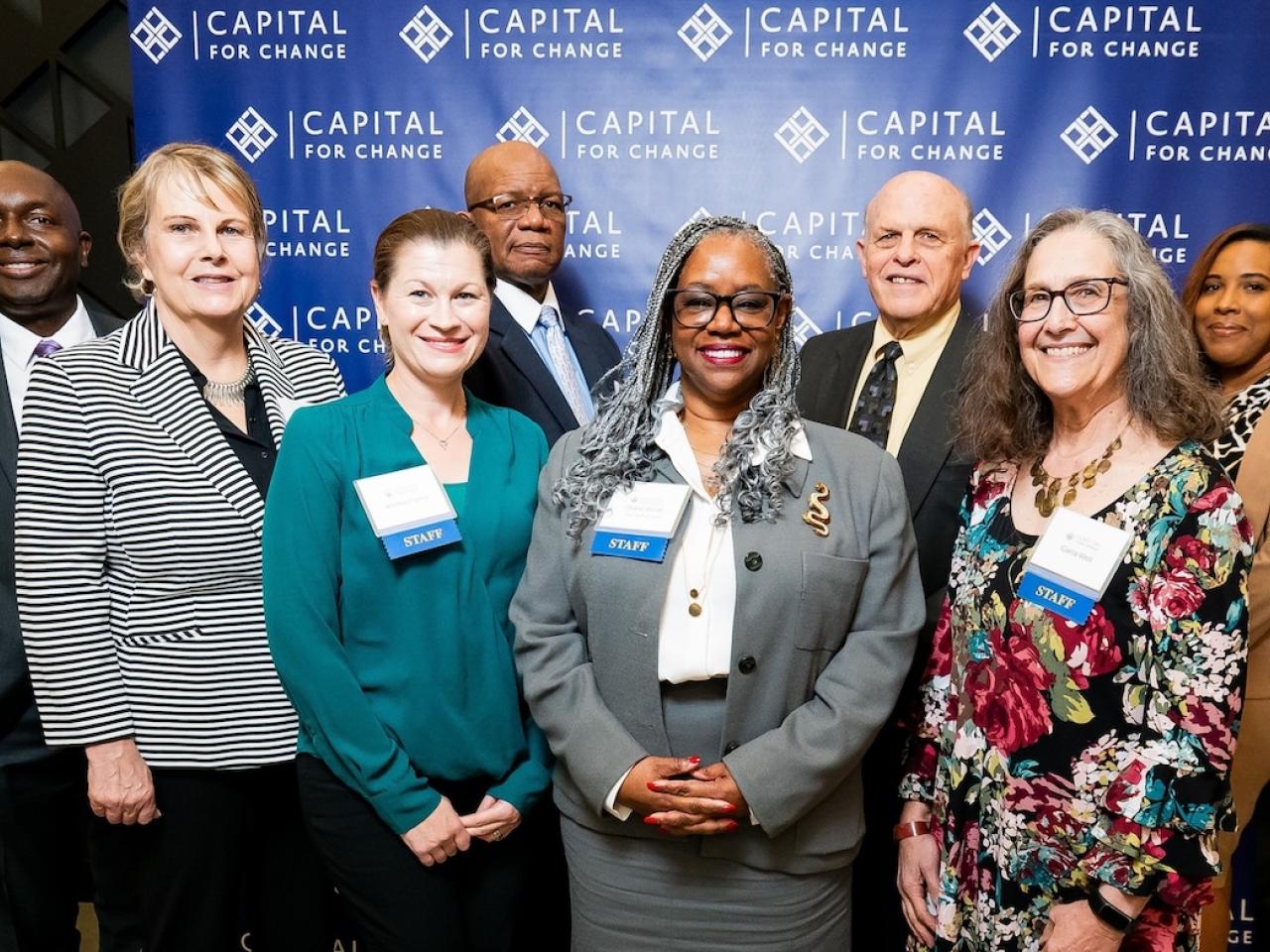 Capital for Change Leadership Team Led by CEO Diane Smith (center), Capital for Change’s leadership team is working to strengthen neighborhoods across Connecticut.