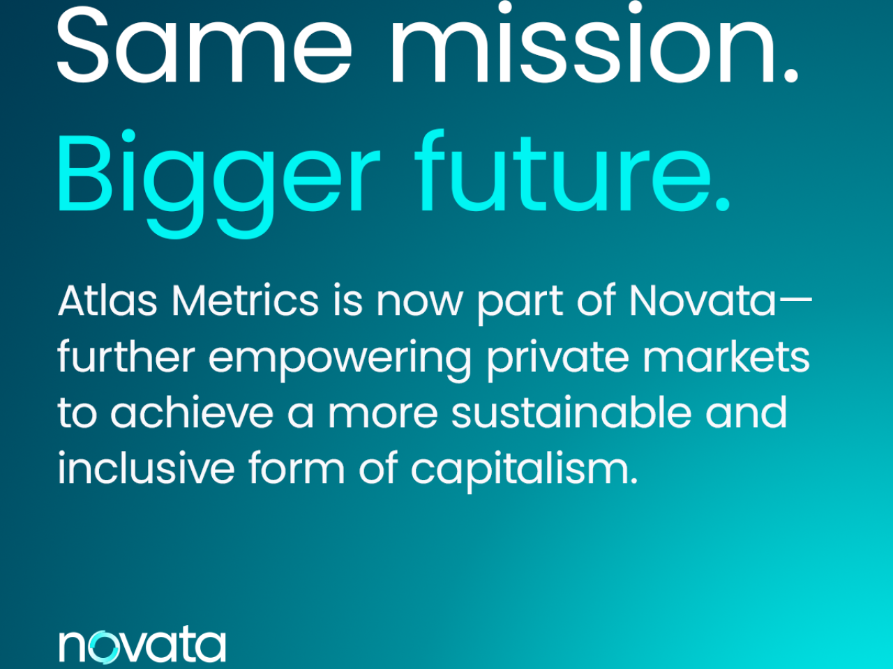 Novata has acquired Atlas Metrics 