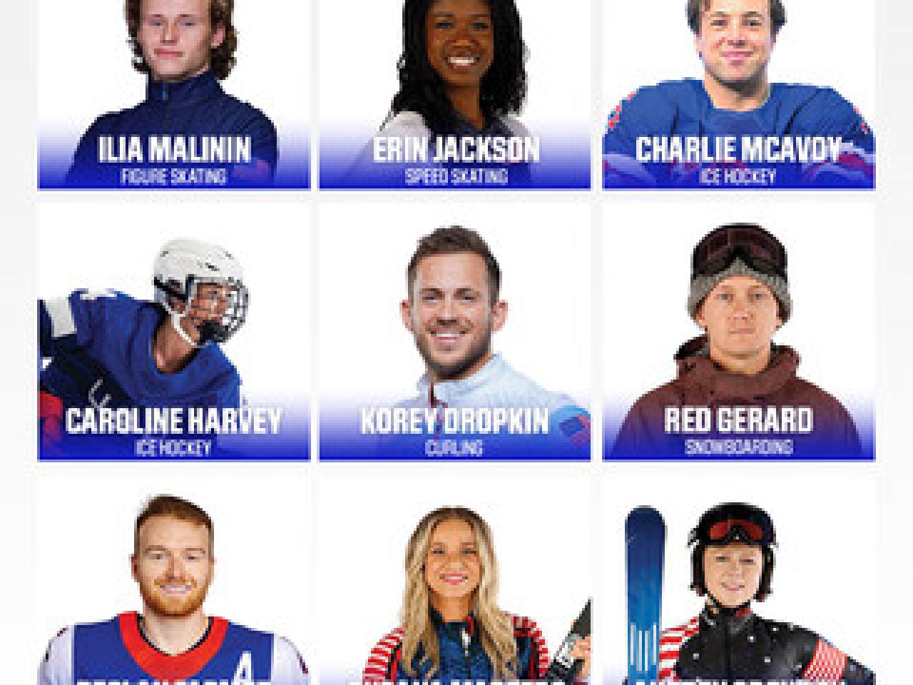DICK'S Team USA Ambassador Roster.