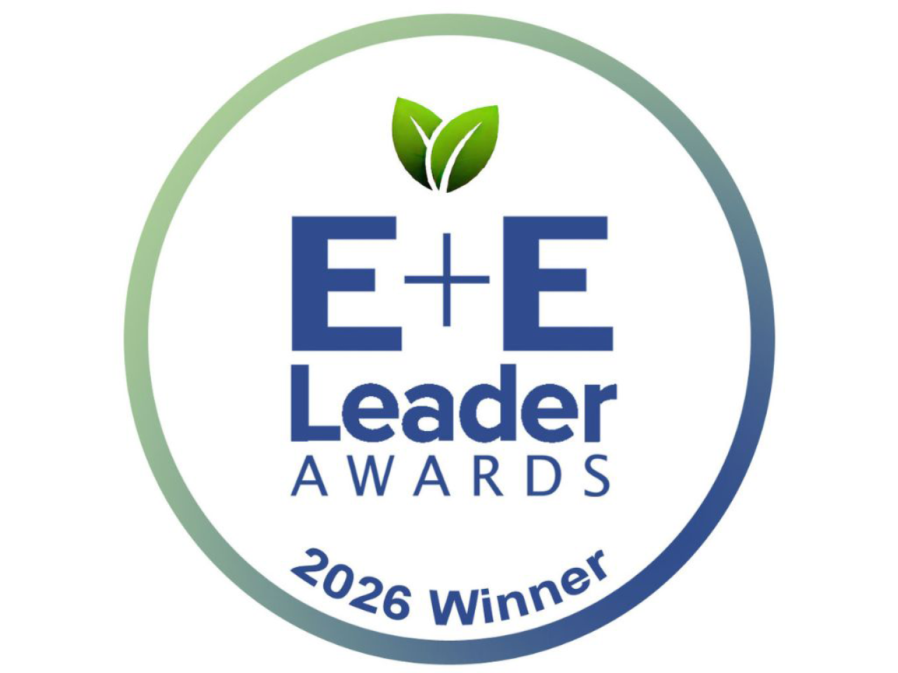 E+E Leader 2026 Winner Badge