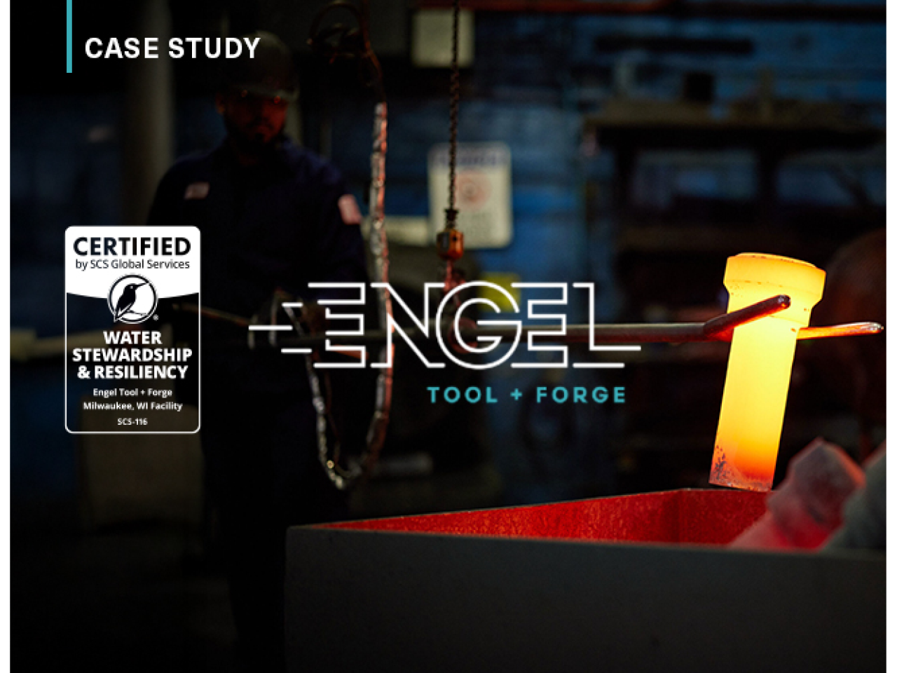 Case Study: Forging Water Resilience: Engel Tool + Forge Achieves SCS Water Stewardship & Resiliency (WSR) Certification