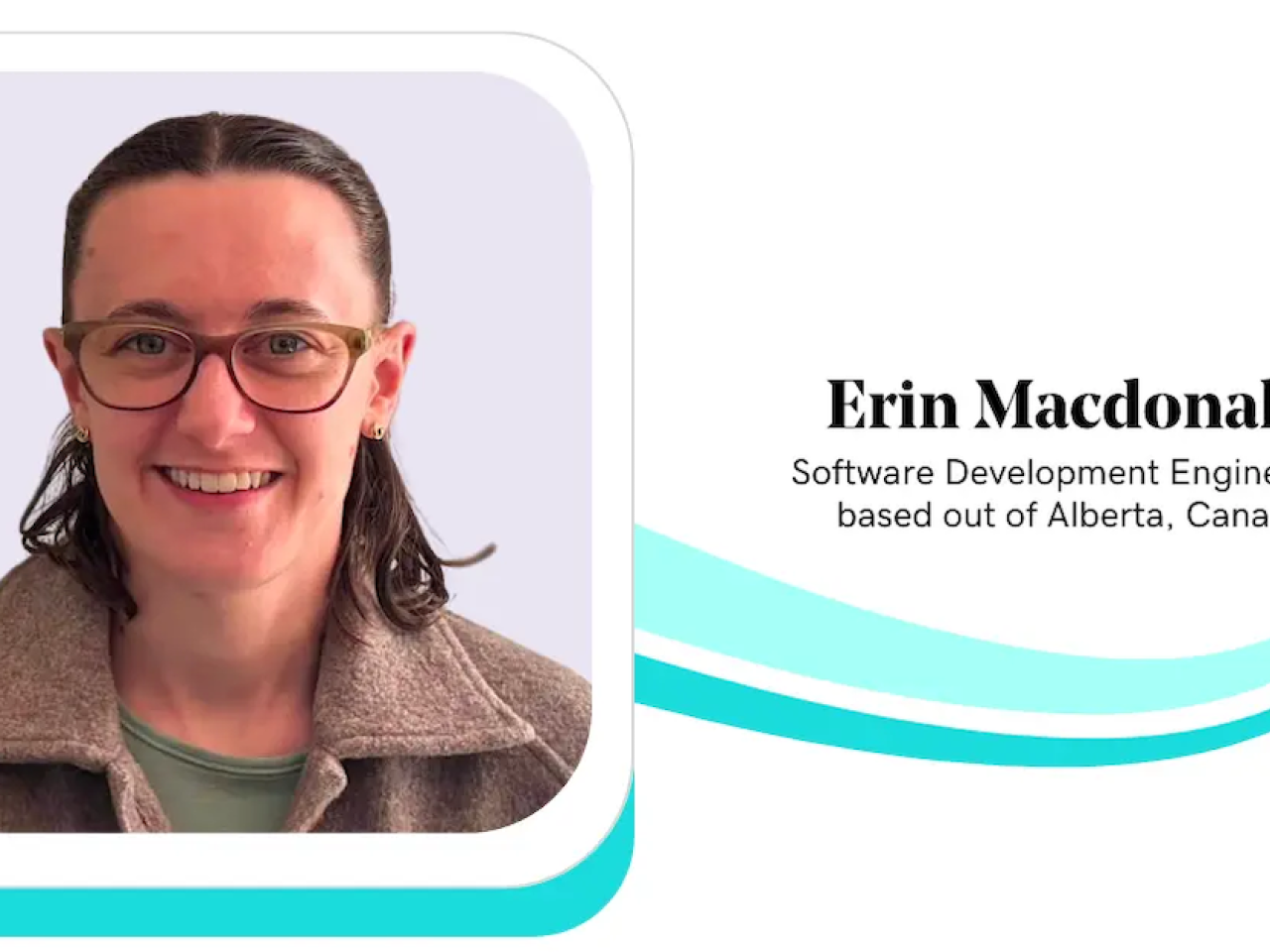 Erin Macdonald, Software Engineer, GoDaddy.