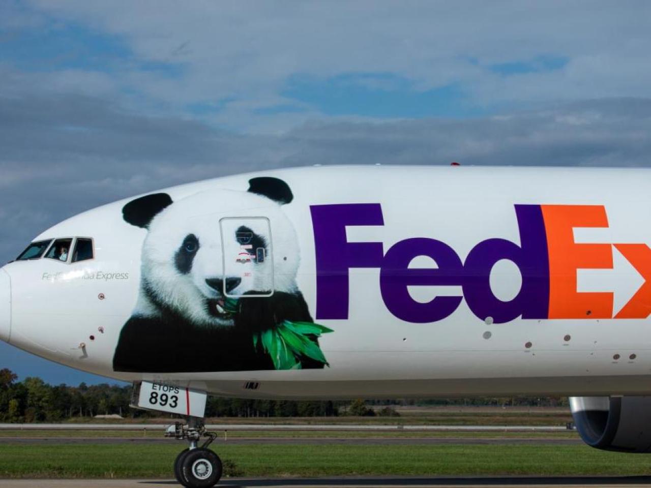 The ‘Panda Express’ Boeing 777-Freighter prepares to transport pandas to their new home