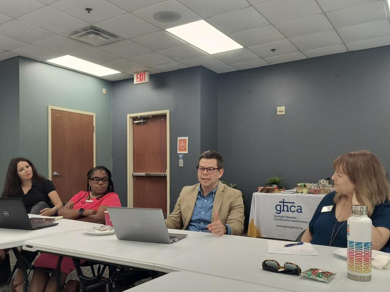 Grantees from GHA, GHCA and SEEA with members of the funding collaborative Grantees from GHA, GHCA and SEEA with members of the funding collaborative