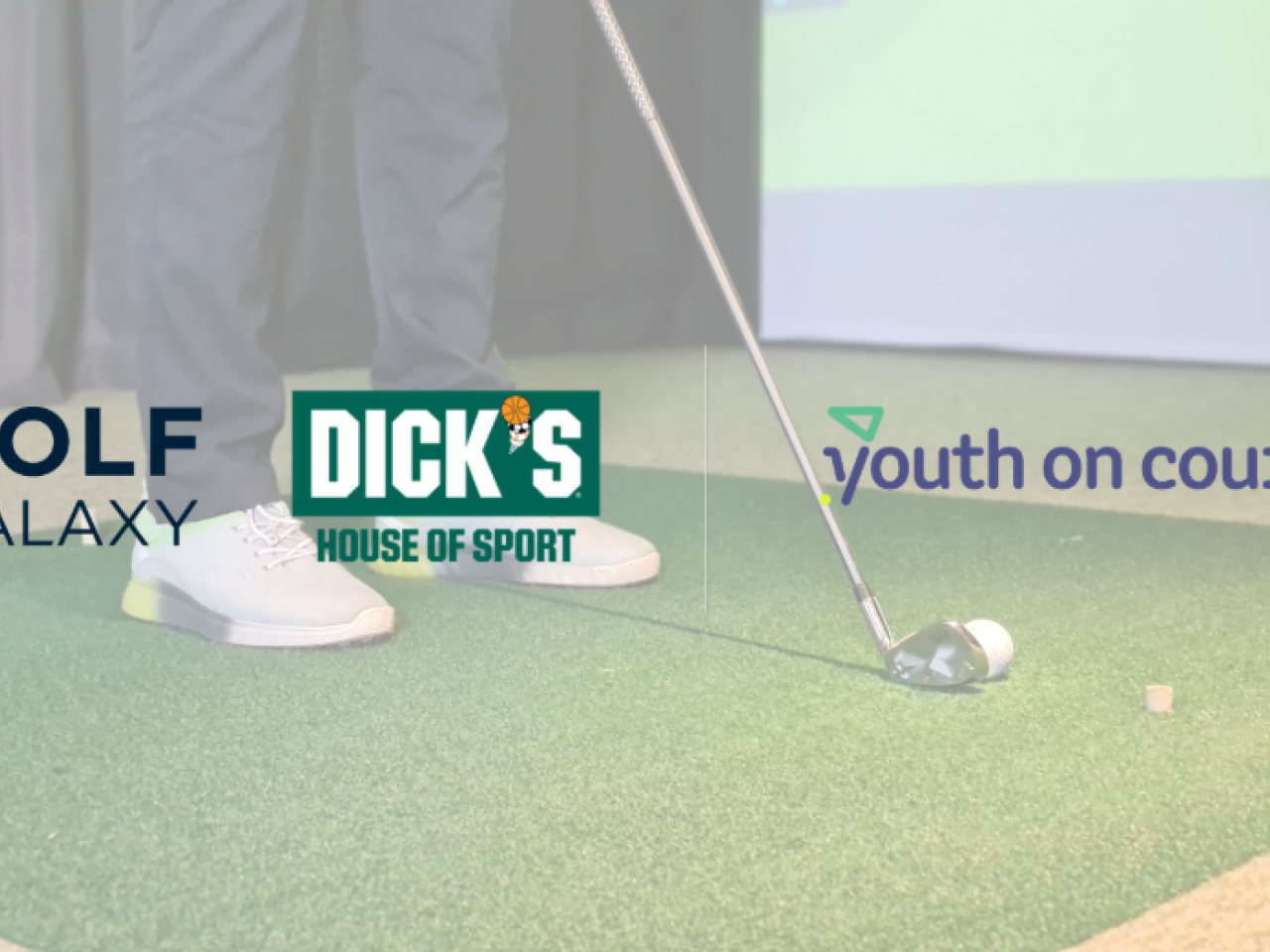 Youth on course; Golf Galaxy and DICK'S Sporting Goods.