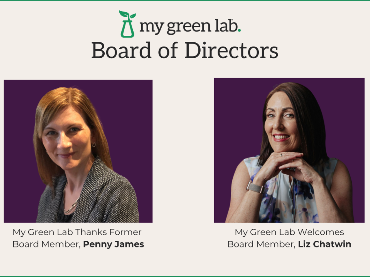 My Green Lab Board of Directors