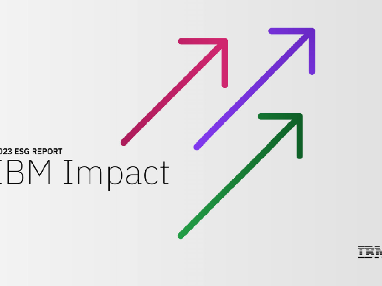2023 ESG Report IBM Impact