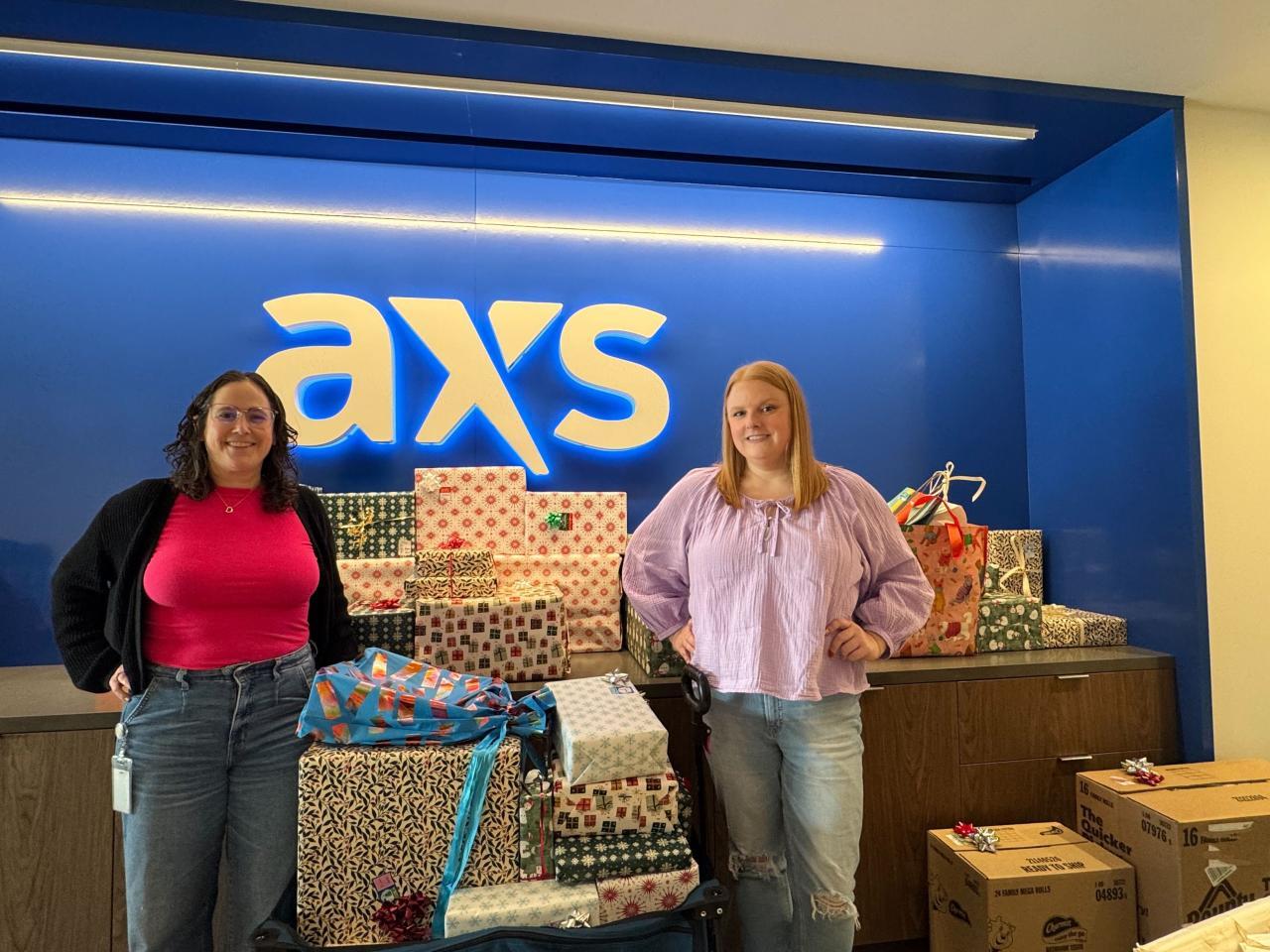 AXS hosted a toy drive this holiday season.