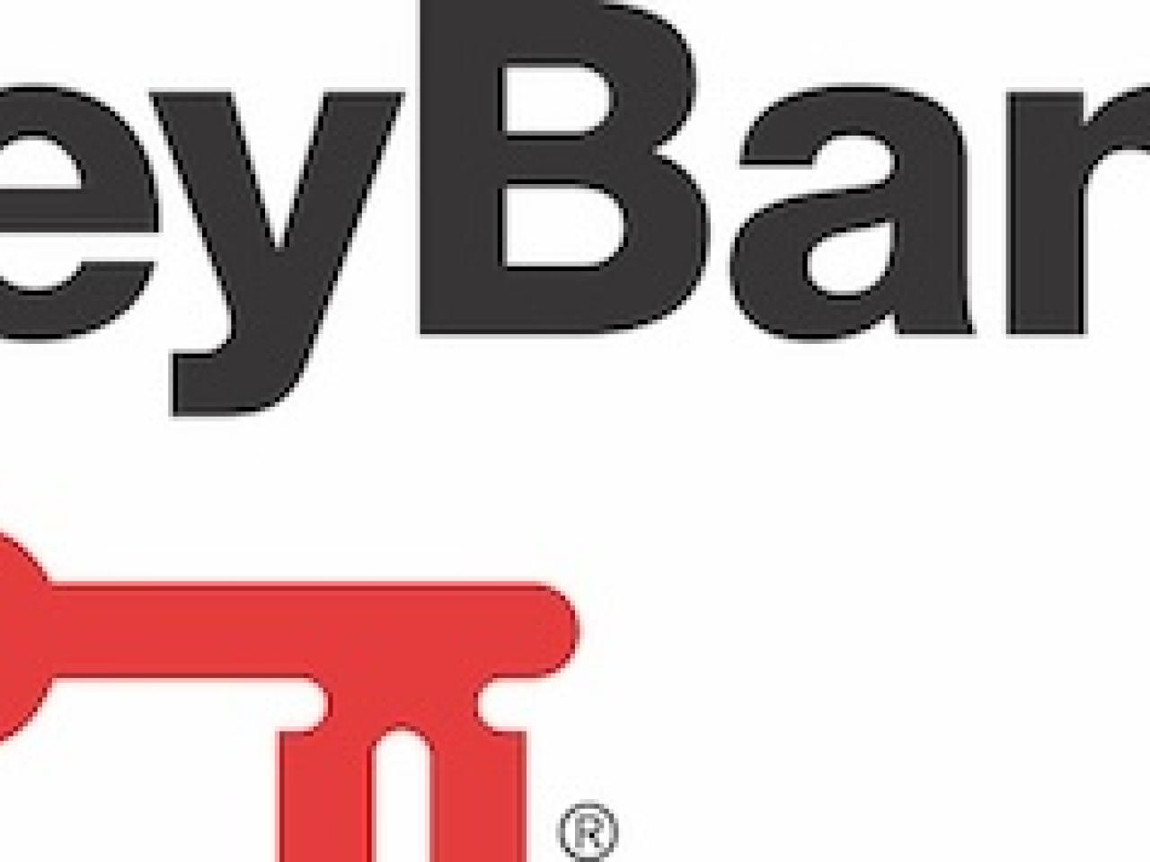 KeyBank logo with red key.