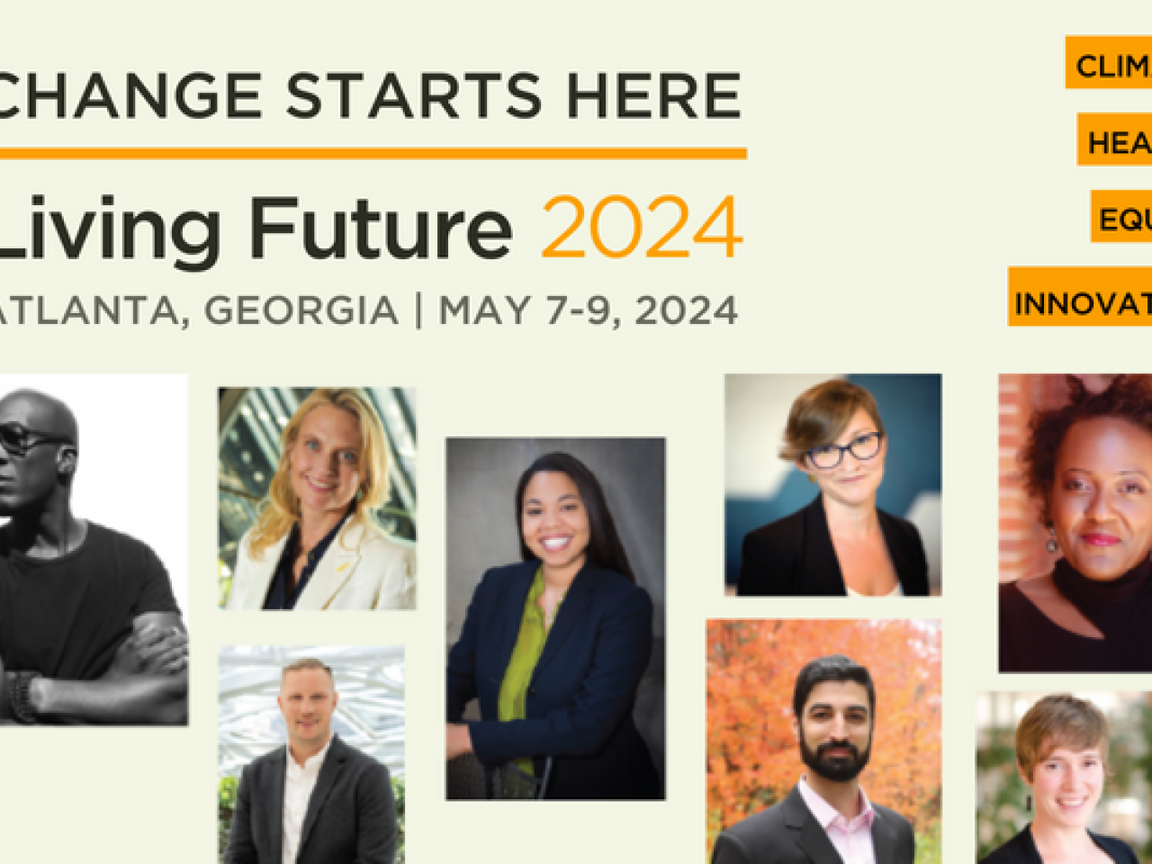 Living Future 2024 Keynote Speakers