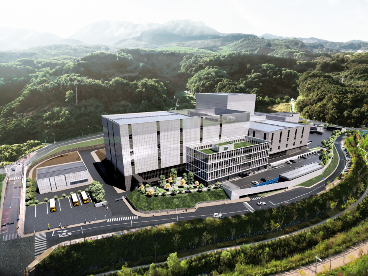 Rendering of facility