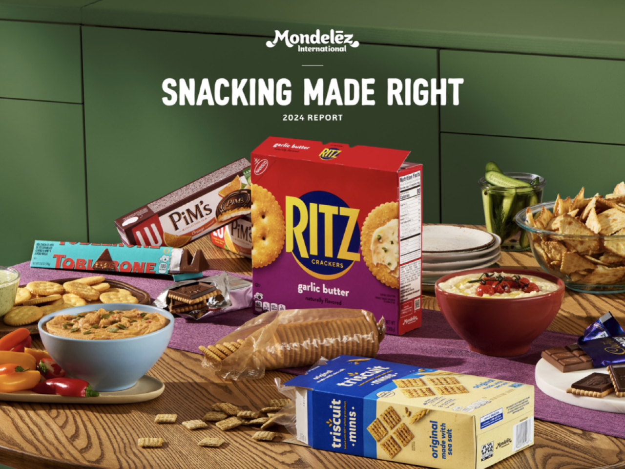 Mondelez Snacking Made Right Report 2024