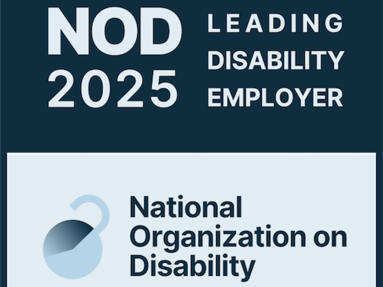 NOD 2025: Leading Disability Employer. National Organization on Disability.