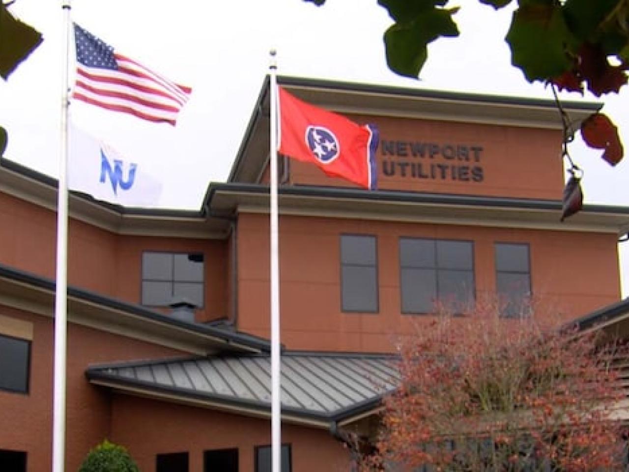 outside view of Newport Utilities headquarters
