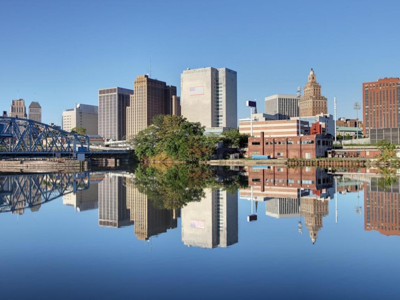 Newark New Jersey skyline