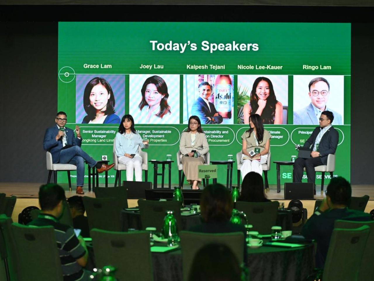 Schneider Electric’s Perspectives Day speakers on stage