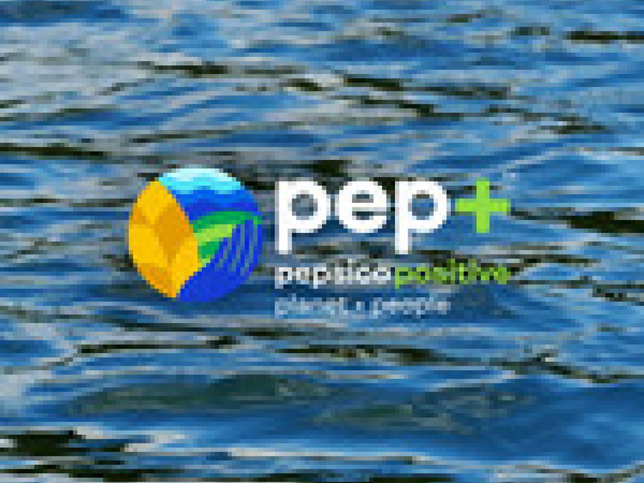 "pep+ Pepsico positive" over water