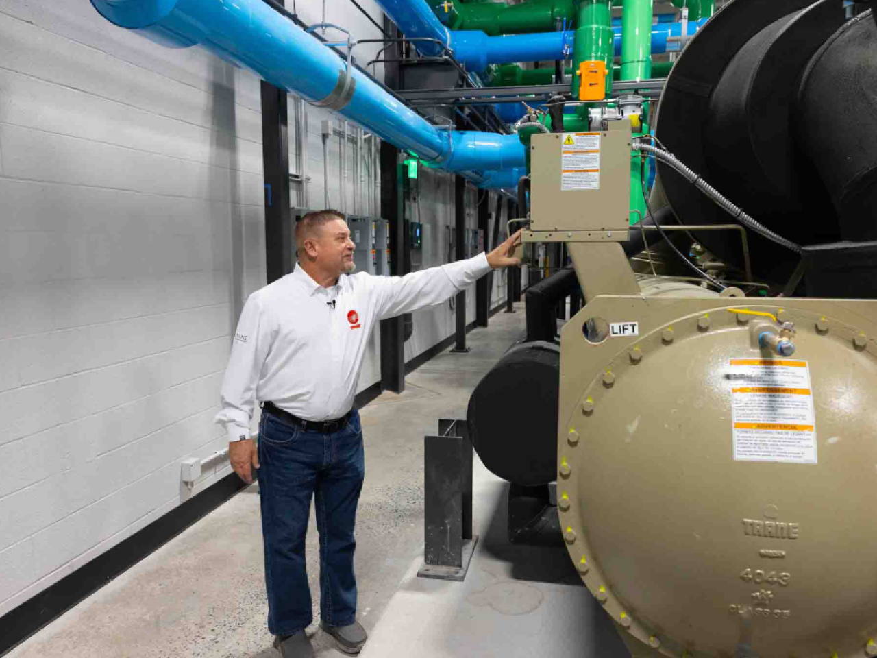 Robert Collins at the ATTC in Davidson, North Carolina