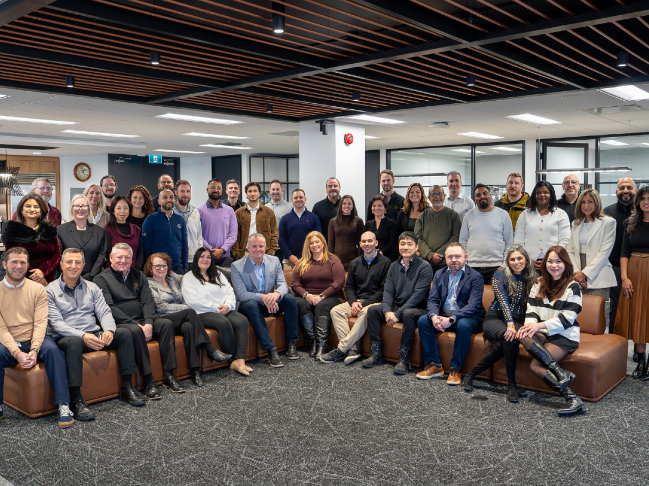 Group photo of Southwire Canada employees