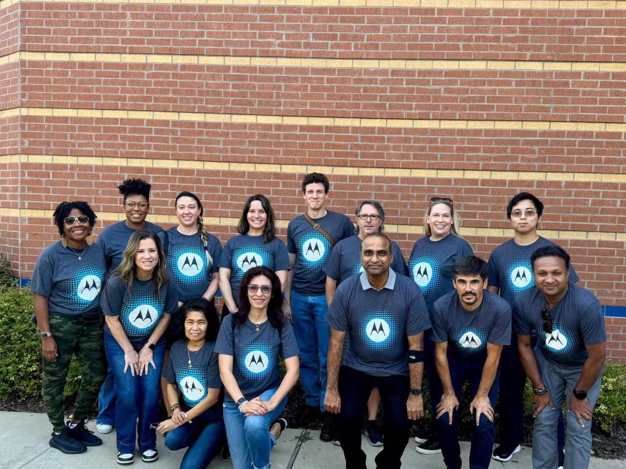Motorola Solutions employee volunteers