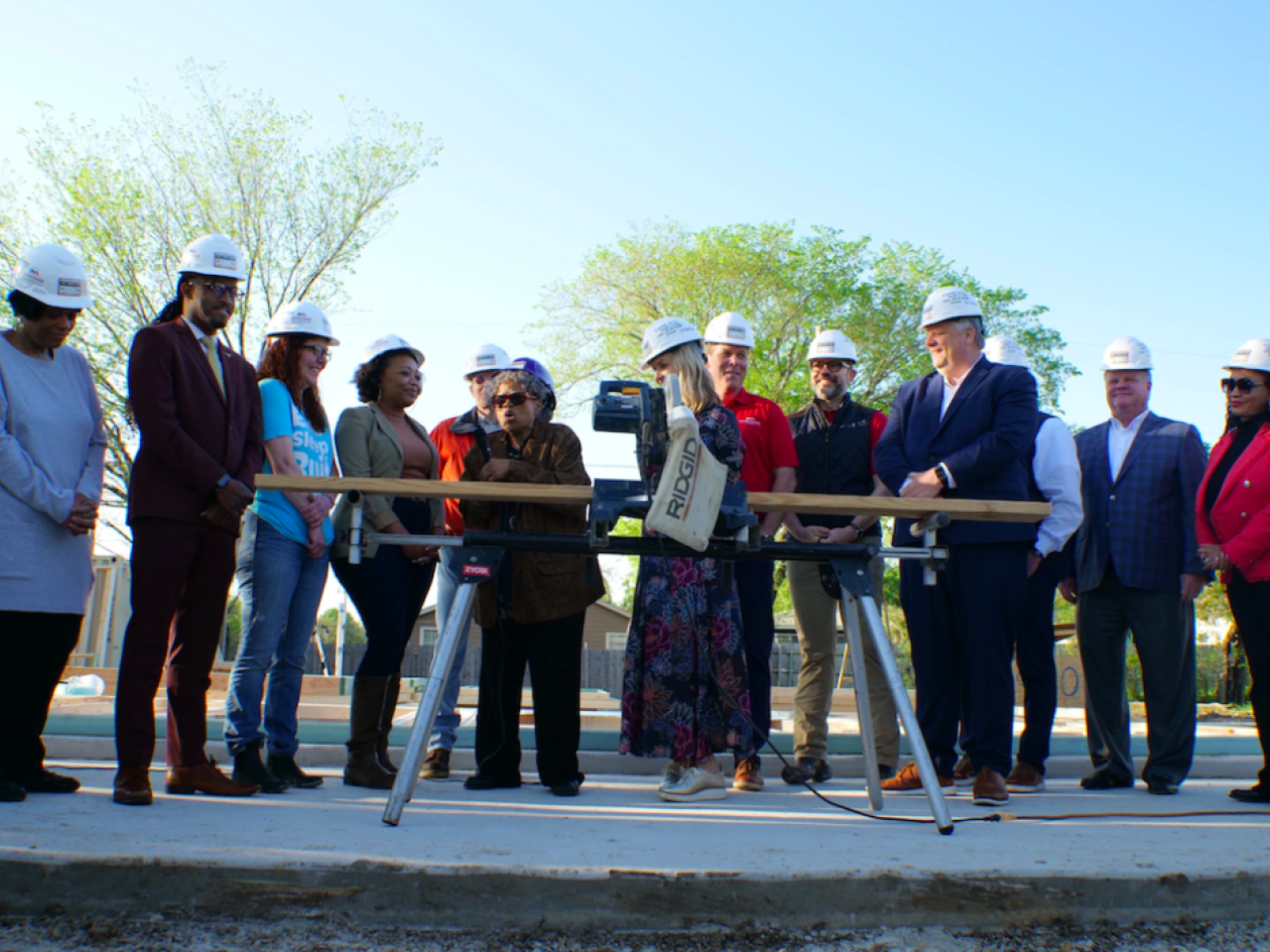 Texas Capital, Trinity Habitat for Humanity and HistoryMaker Homes have joined forces to rebuild the home of Dr. Opal Lee