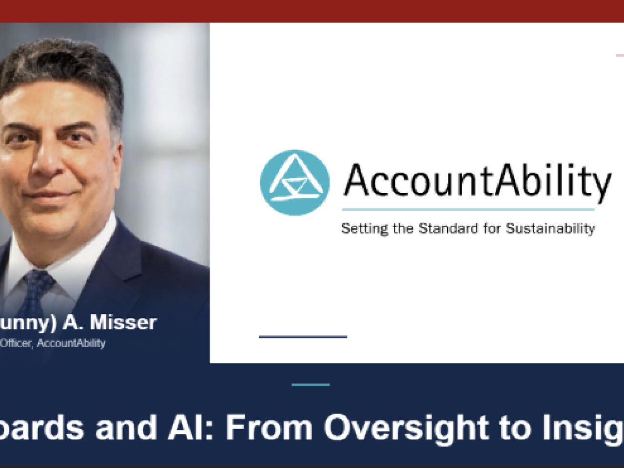 Board and AI: From Oversight to Insight
