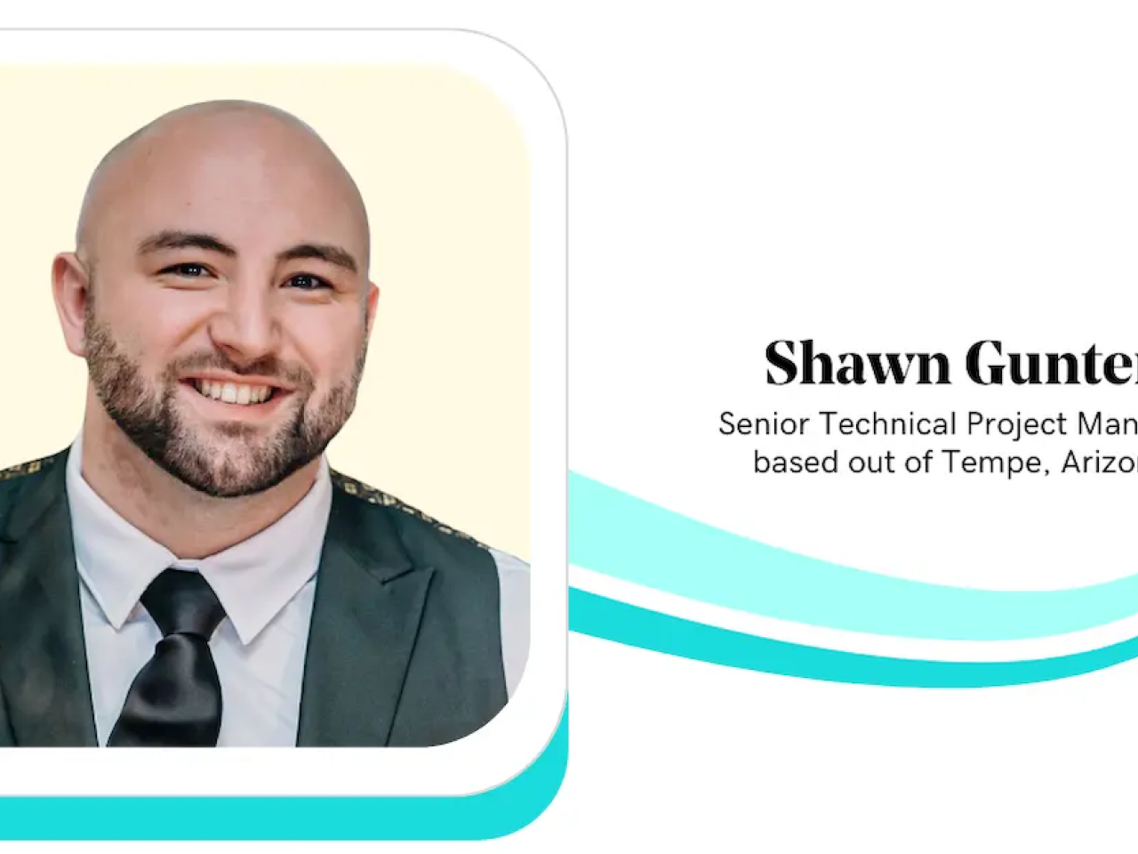 Shawn Gunter, Senior Technical Project Manager, GoDaddy.