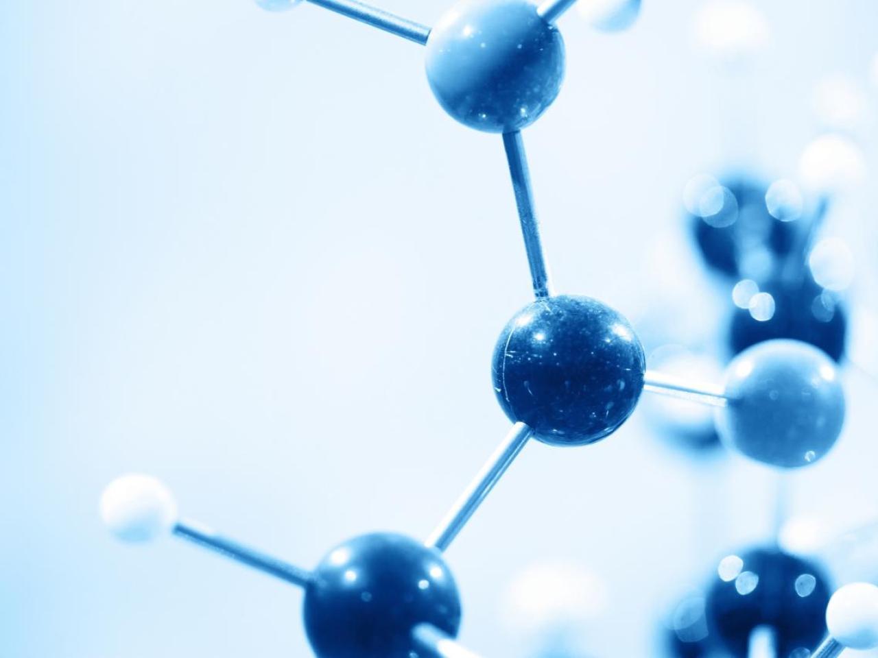 Close up of a chemical compound