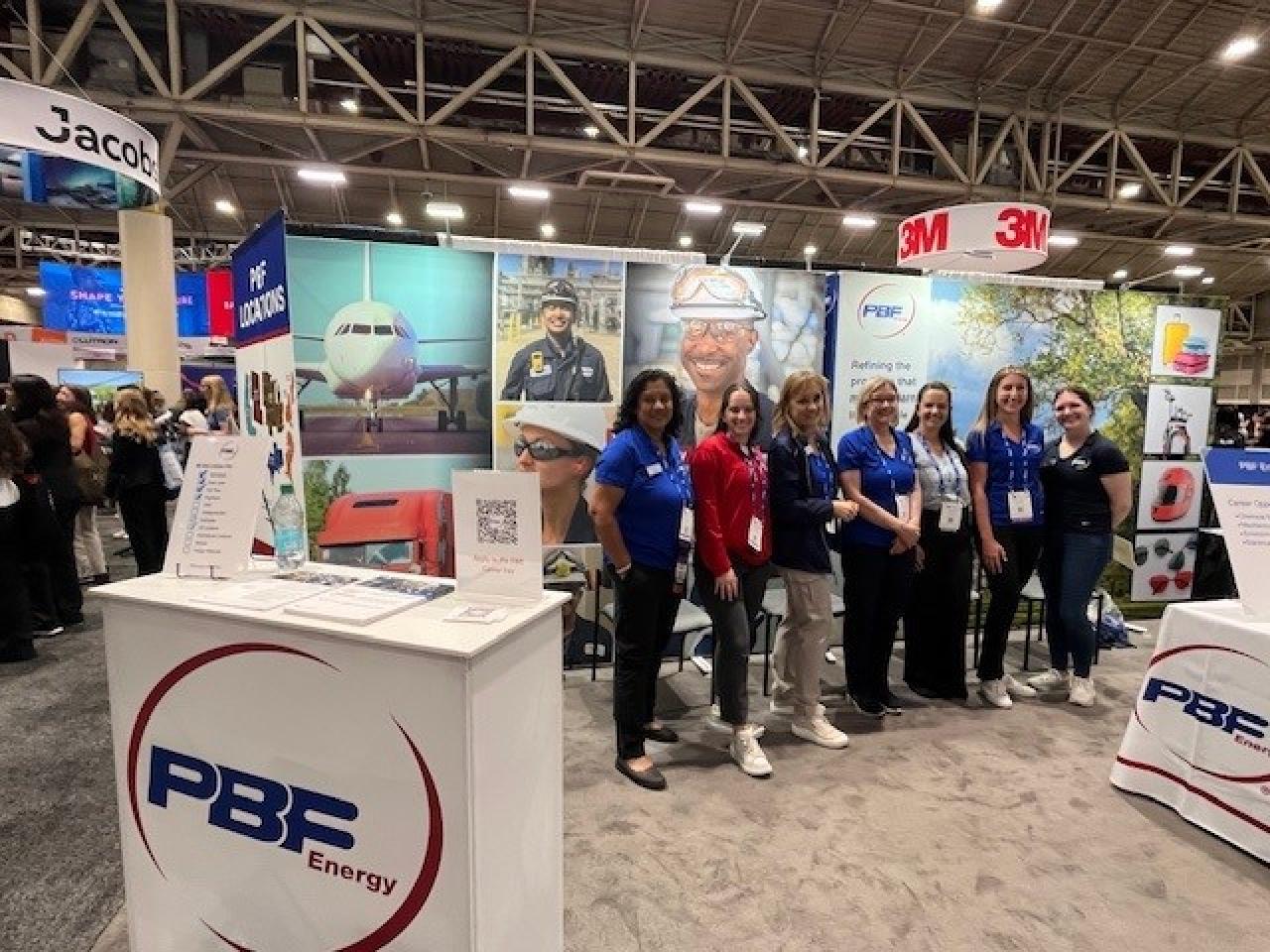 PBF Energy's booth at the Society of Women Engineers (SWE) Conference in New Orleans