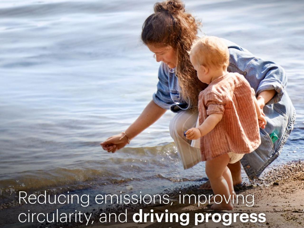 Reducing emissions, improving circularity and driving progress to deliver net zero by 2025.
