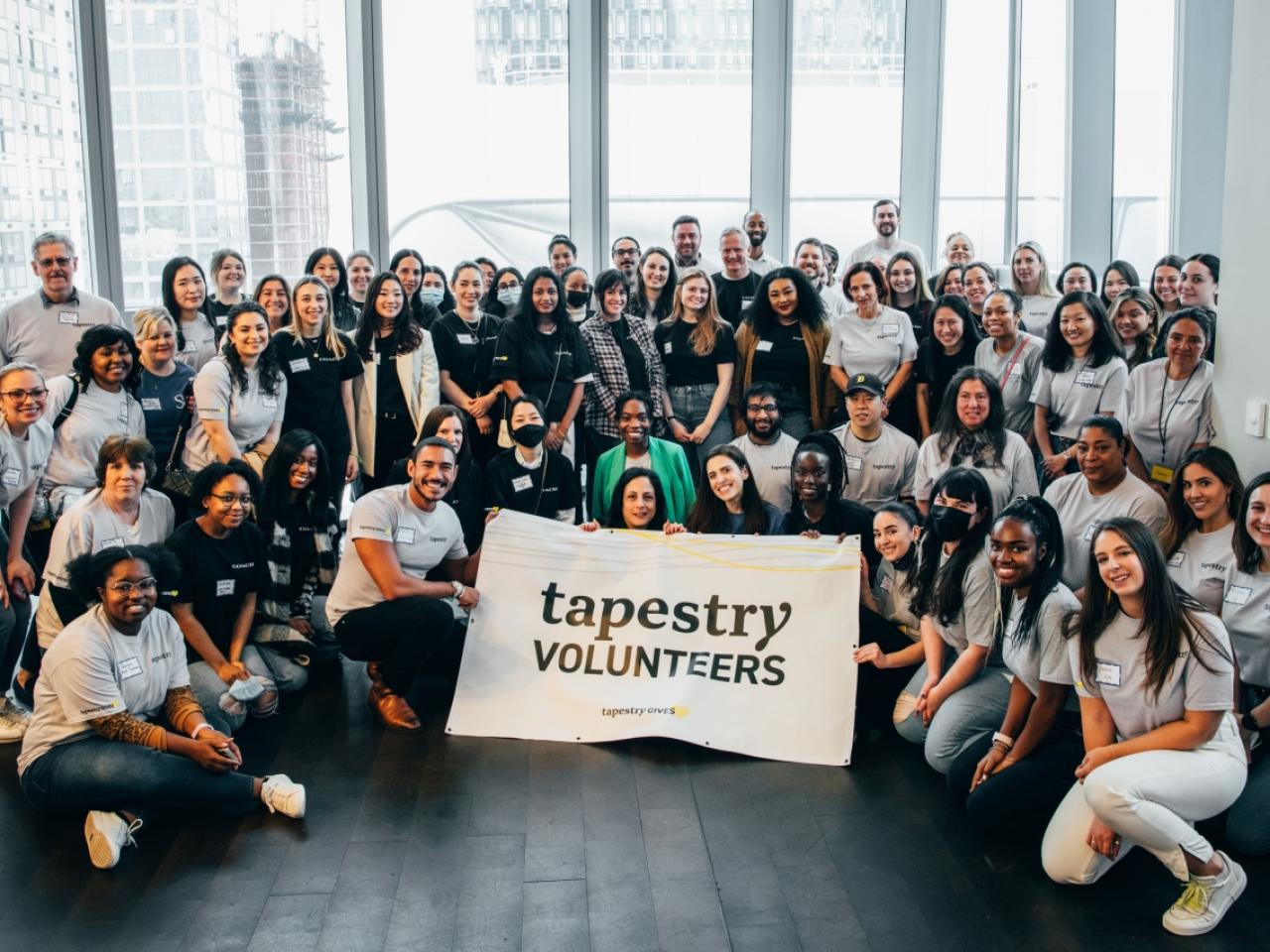 Tapestry Volunteer group photo