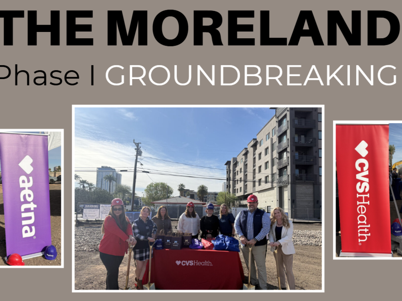 The Moreland Phase 1 Groundbreaking.