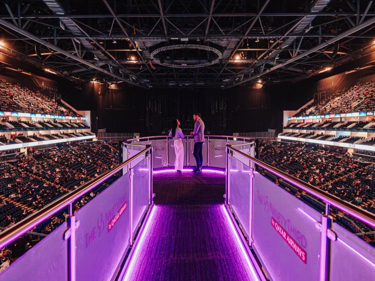 The NinetyThird by Qatar Airways joins The O2’s broad range of Premium offerings.