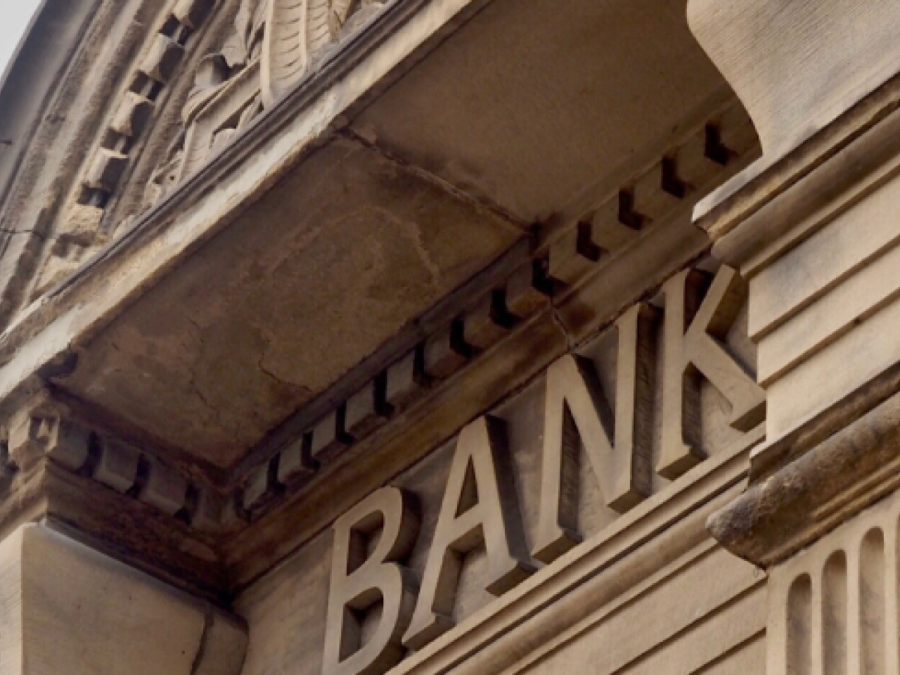 Bank facade
