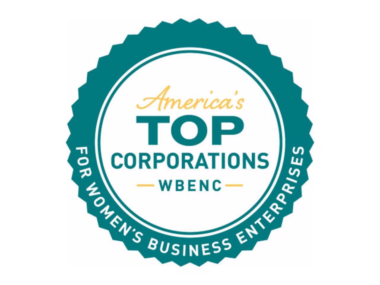 WBENC logo "America's Top Corporations for Women's Business Enterprises"