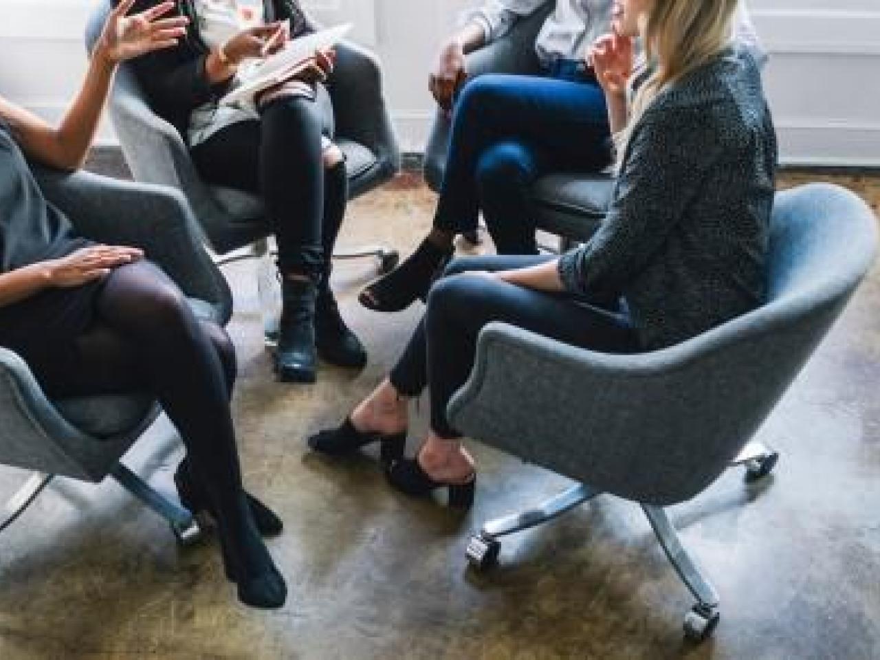 Women in a Meeting