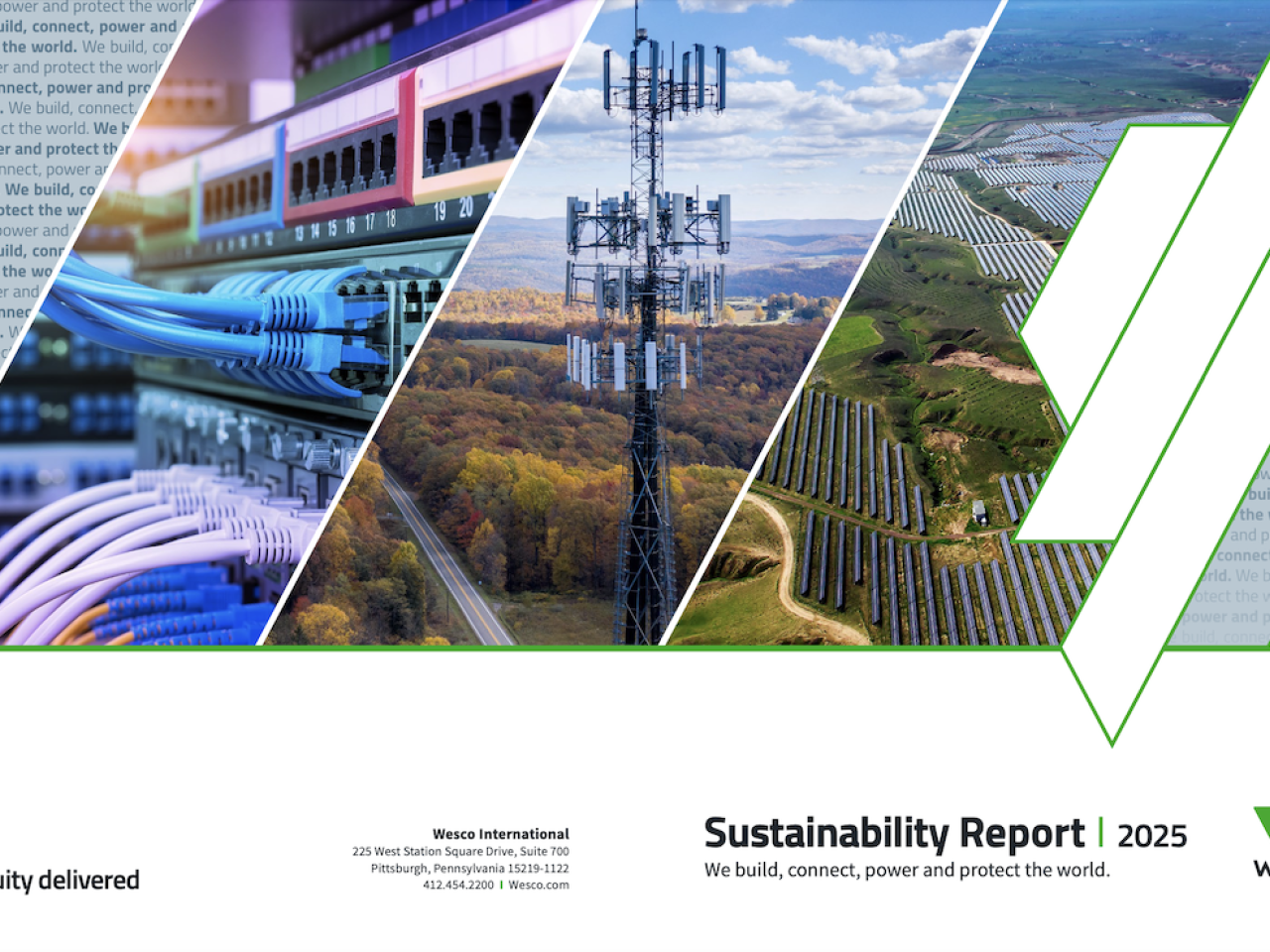 Wesco Sustainability Report 2025.