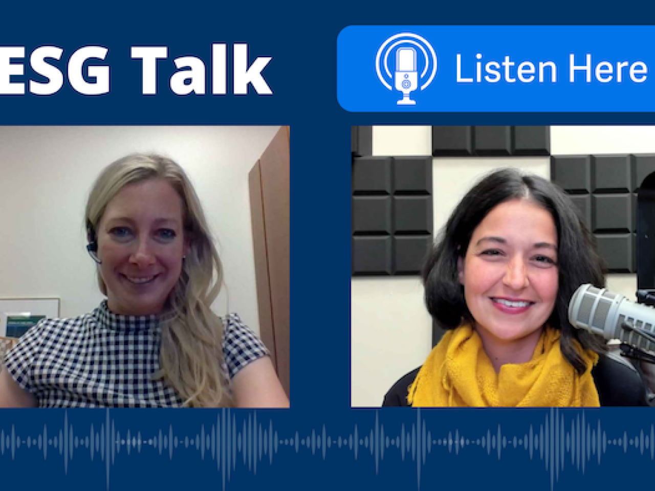 ESG Talk: Listen here. Mandi McReynolds pictured