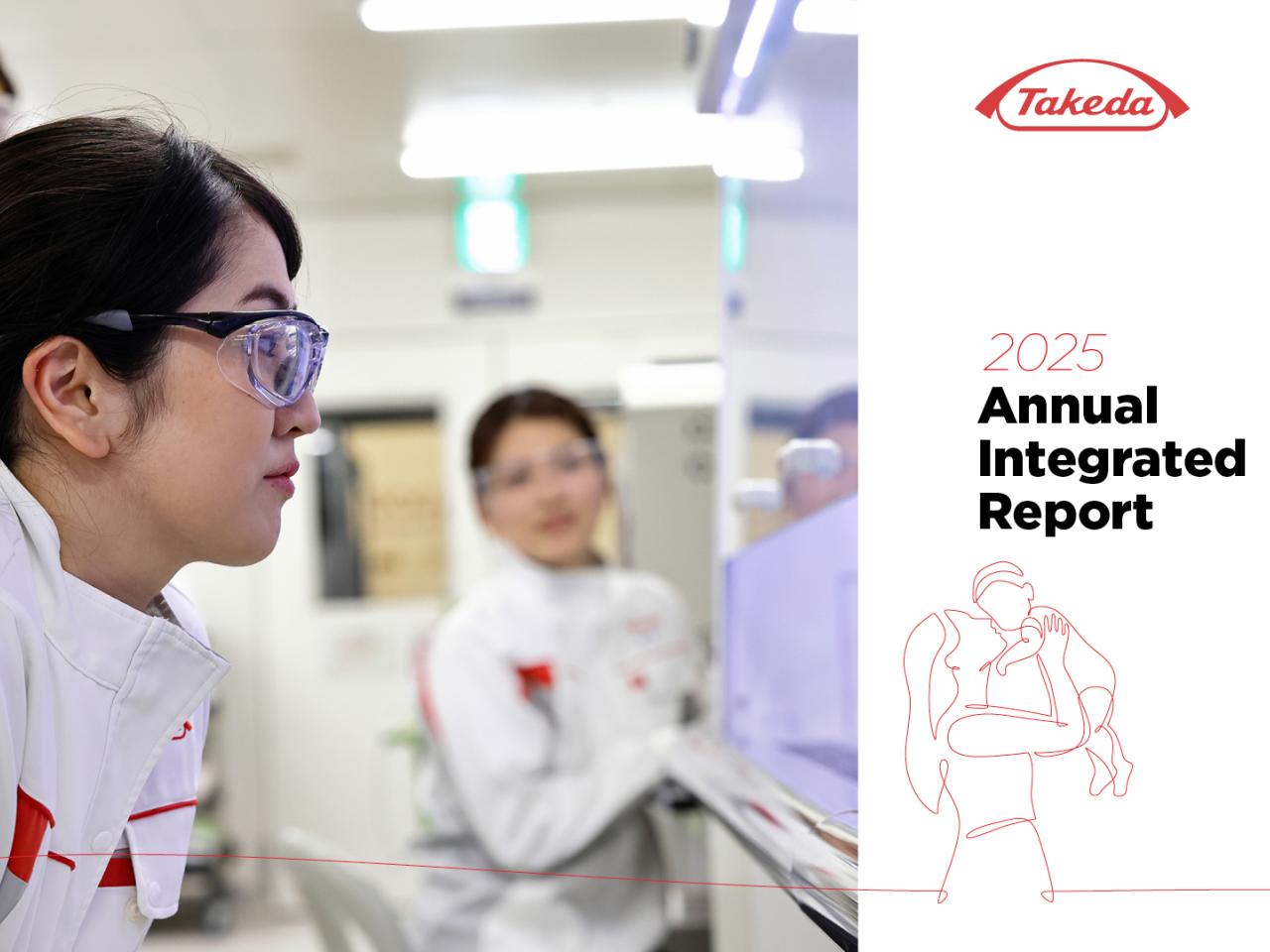 Takeda 2025 Annual Integrated Report cover