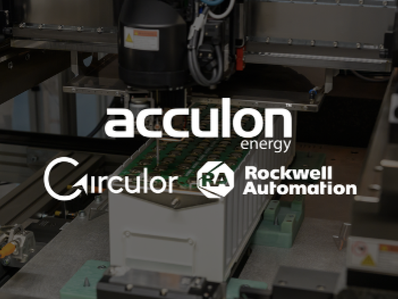 acculon energy + Circulor, Rockwell Automation
