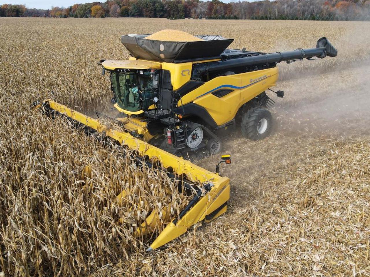 machine in a field