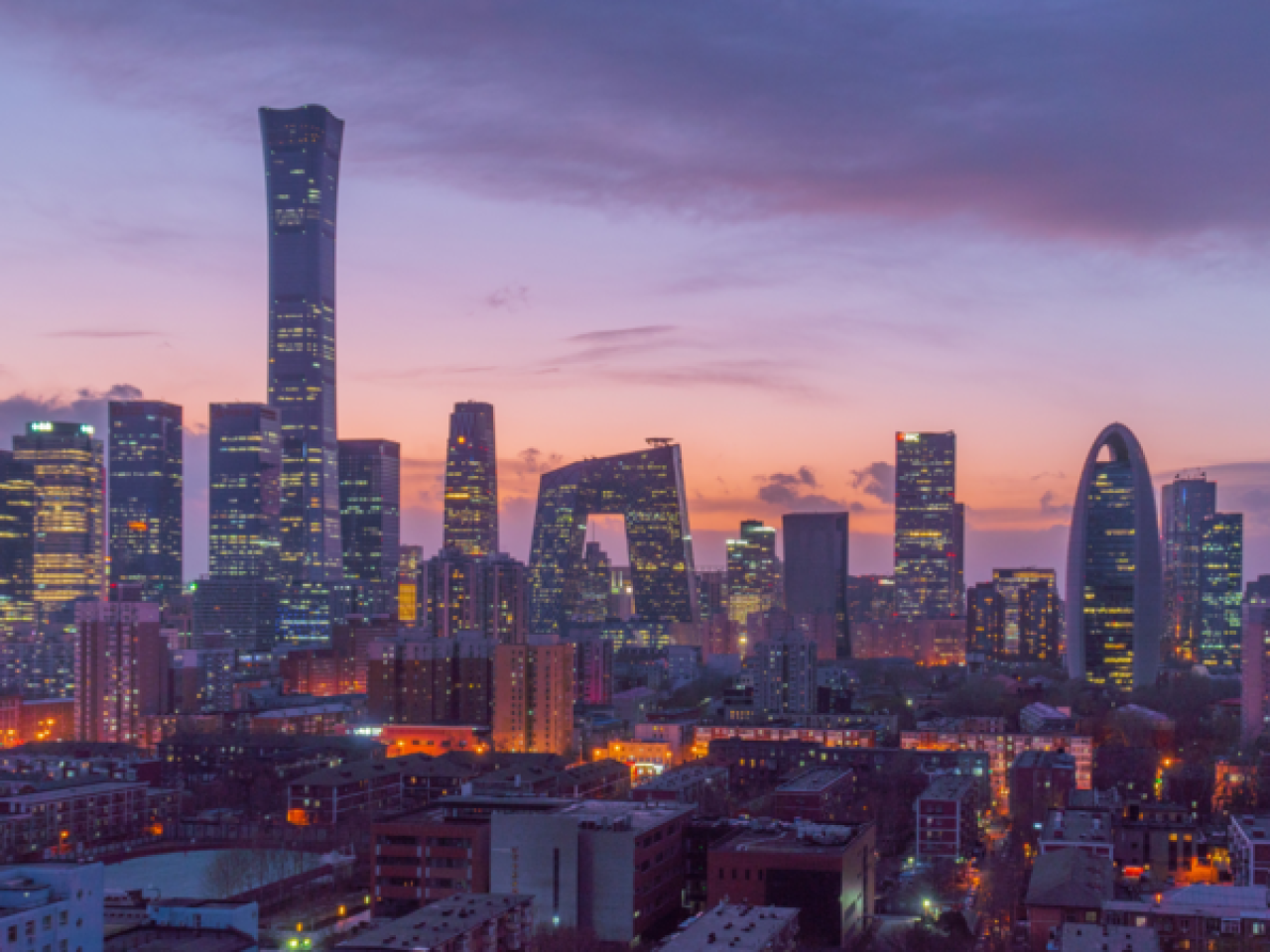Beijing skyline Cascale China Country Report