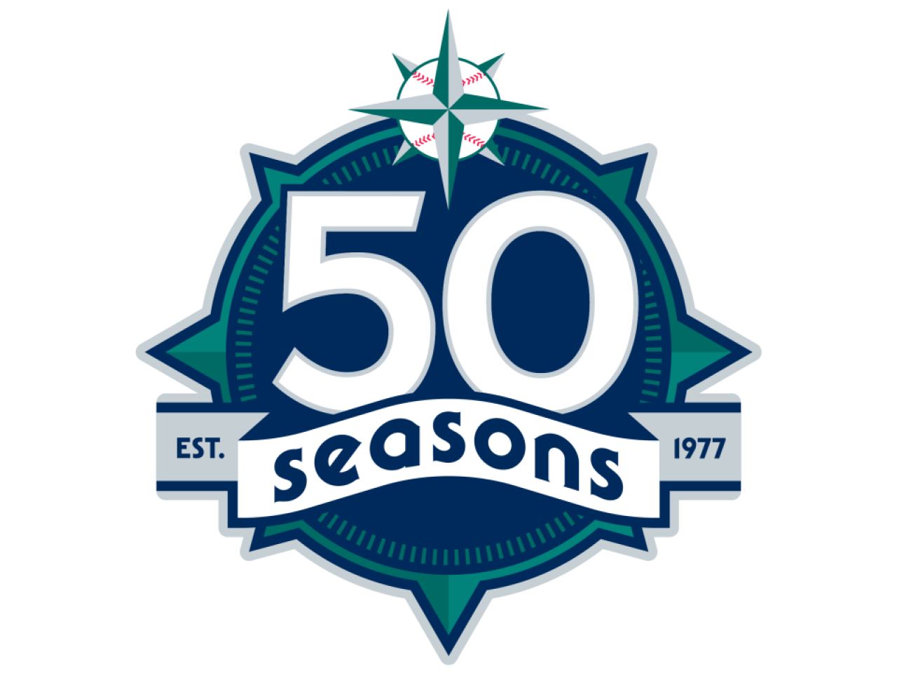 50 seasons logo