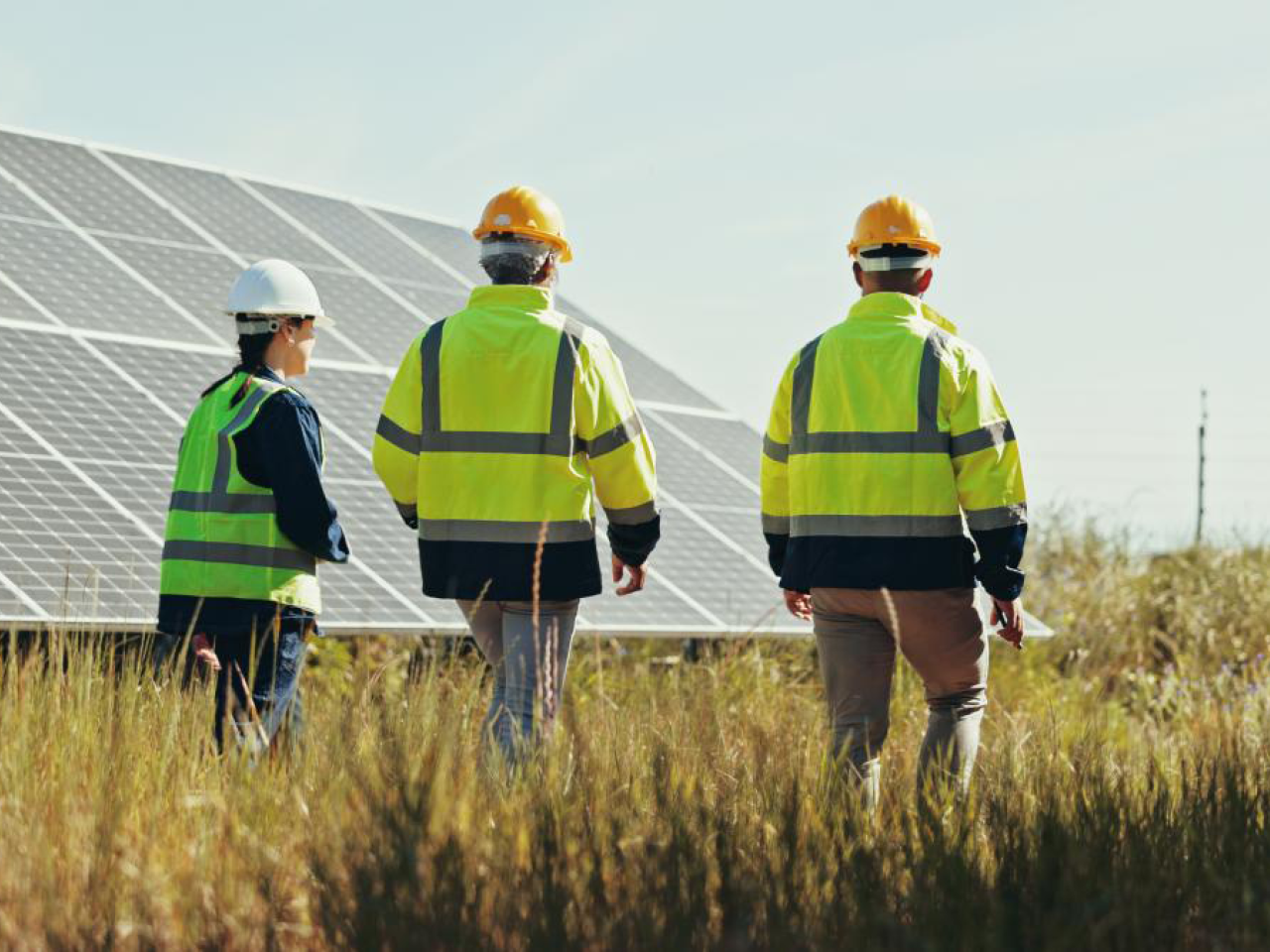 Solar panel installation