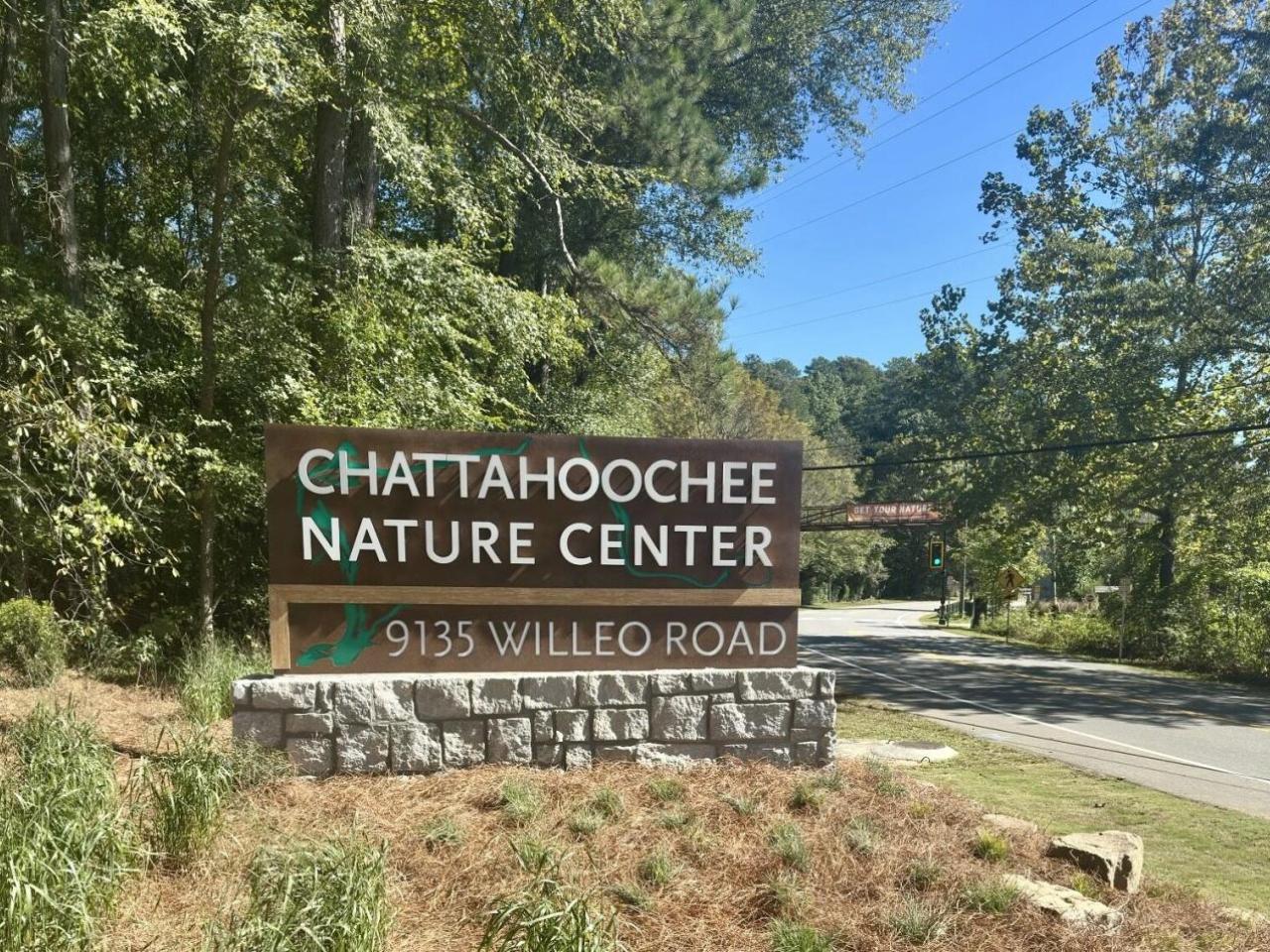 Chattahoochee Nature Center sign