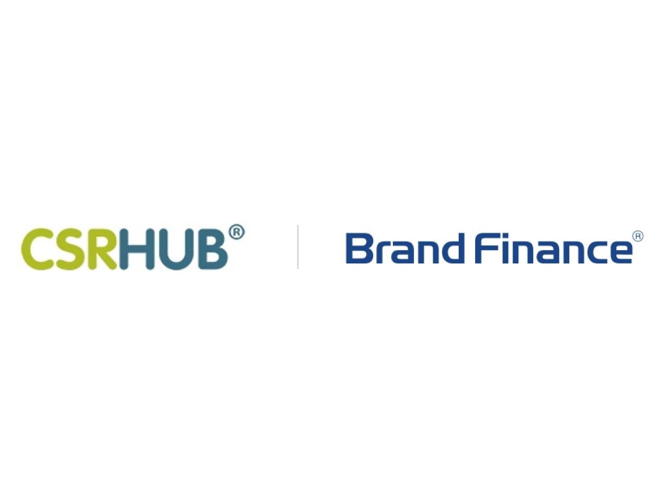 CSRHub and Brand Finance Logos