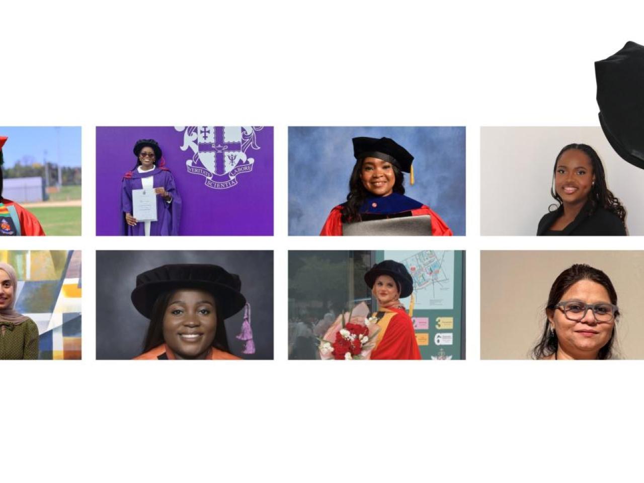 headshots of award winners